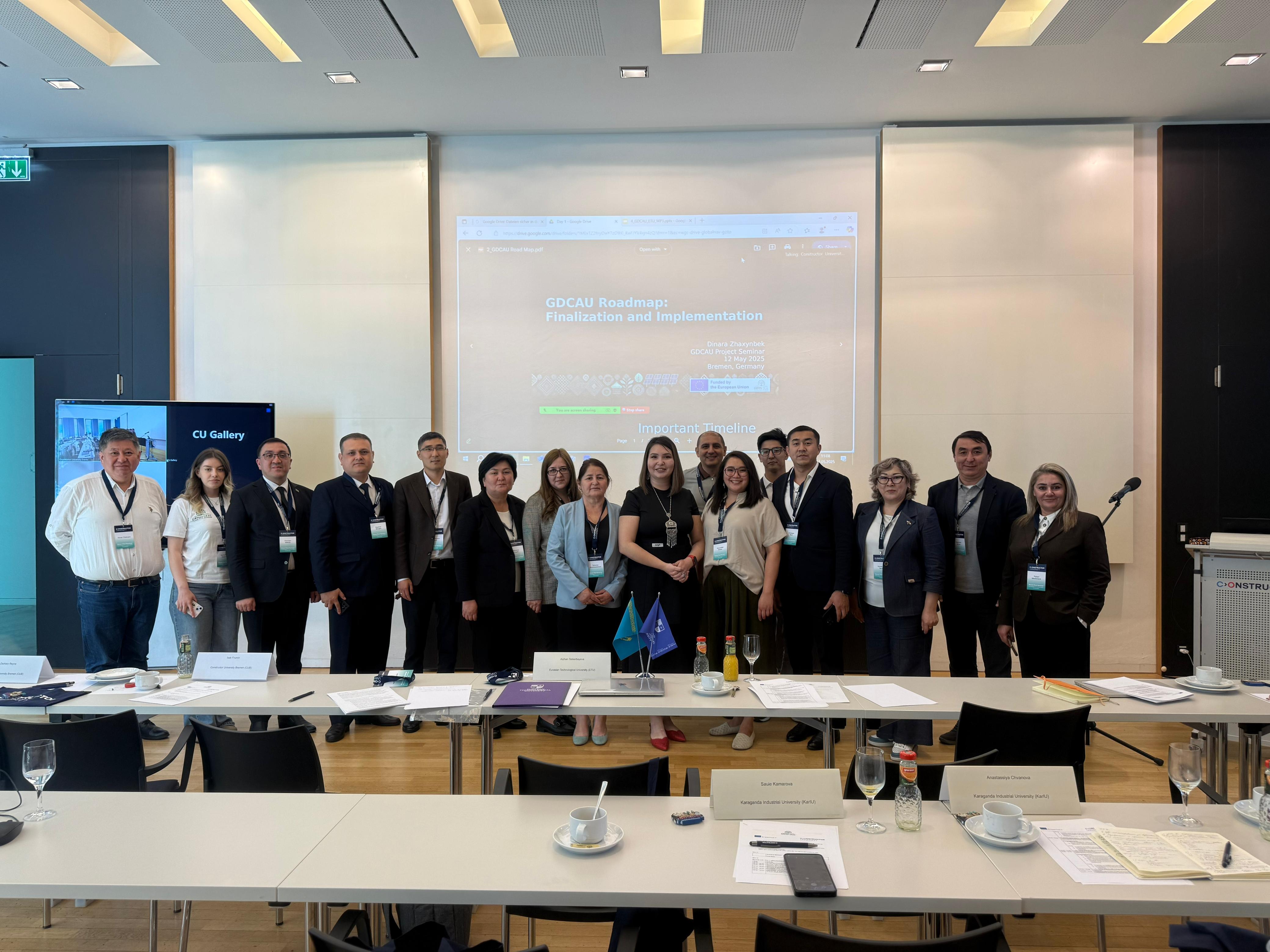 В Германии состоялась встреча партнеров проекта «Зеленый пакт для университетов Центральной Азии».